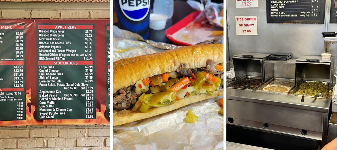 Johnnie's Beef Menu