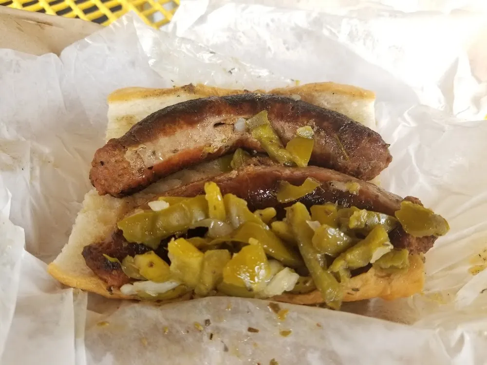 Combo Beef Sausage Sandwich