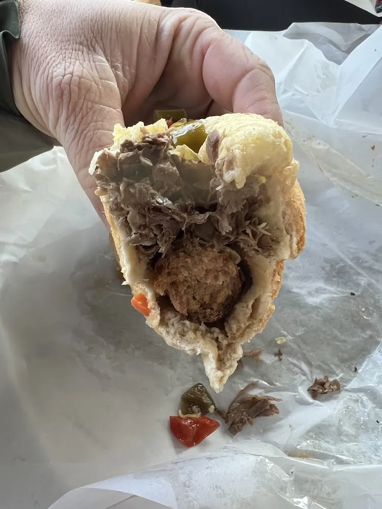 Combo with Hot Peppers