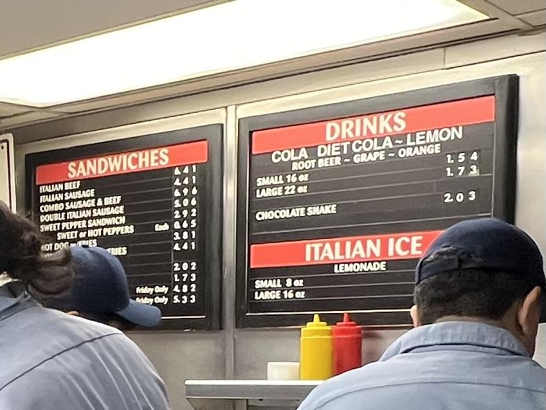 Johnnie's Beef Menu image 4